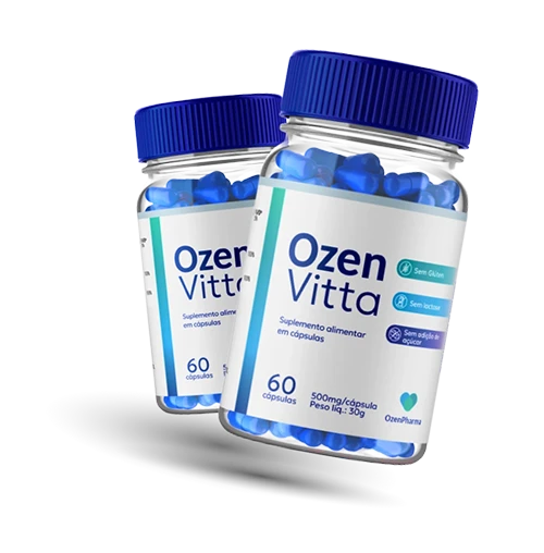 Frascos do suplemento OzenVitta
